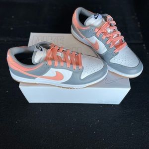 Nike Dunk by You Yuto pink/grey/white & pink laces. Size M8.5/W10 Rare 1:1 DSNew